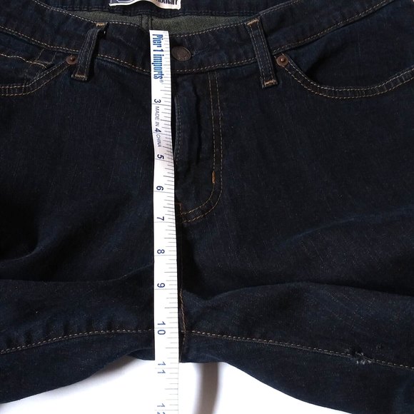 Vtg Levis Mid Rise Jeans Size 16M Stretch Pastel Green Acid Wash Interior- Flaw - Picture 10 of 12